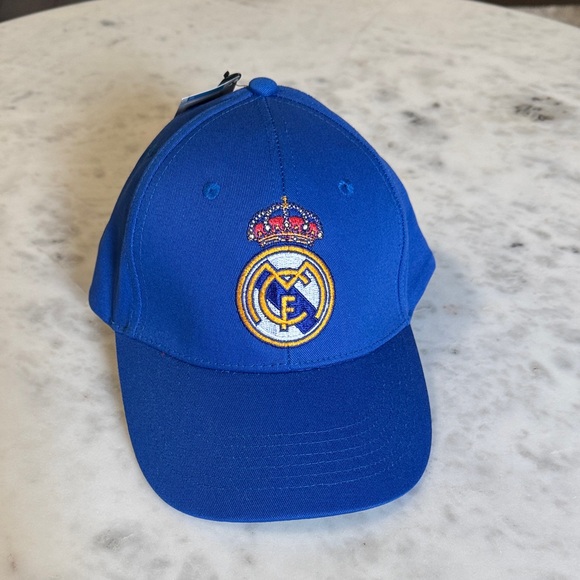 NWT Real Madrid Blue Cap Hat - Picture 1 of 5